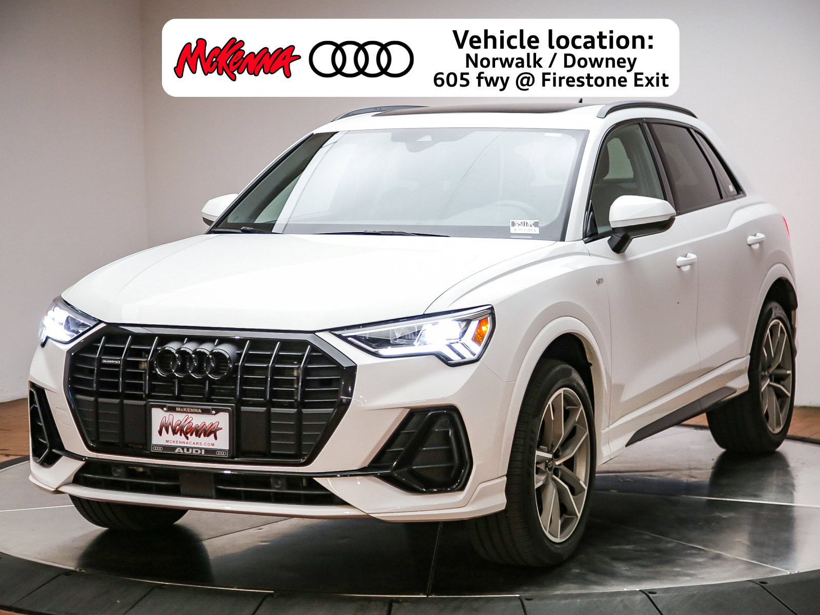 Certified 2023 Audi Q3 2.0T Premium w/ Black Optic Sport Package AWD/4WD image 1