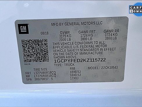 Used 2019 Chevrolet Silverado 1500 LT Trail Boss image 31