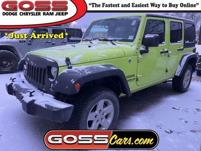 Used 2017 Jeep Wrangler Unlimited Sport w/ Quick Order Package 24S