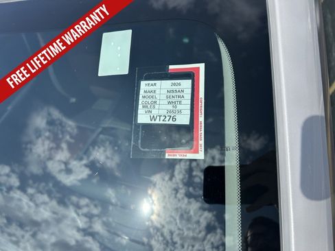 New 2026 Nissan Sentra SR w/ SR All Weather Package FWD image 26