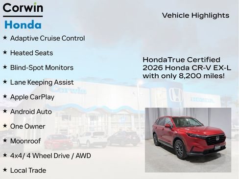 Used 2026 Honda CR-V EX-L image 9