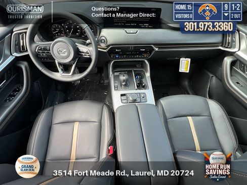 New 2026 MAZDA CX-70 3.3 Turbo S w/ Premium Package AWD/4WD image 16