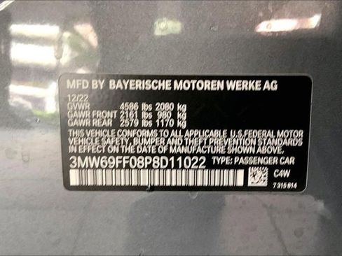 Certified 2023 BMW 330i Sedan w/ Convenience Package image 8