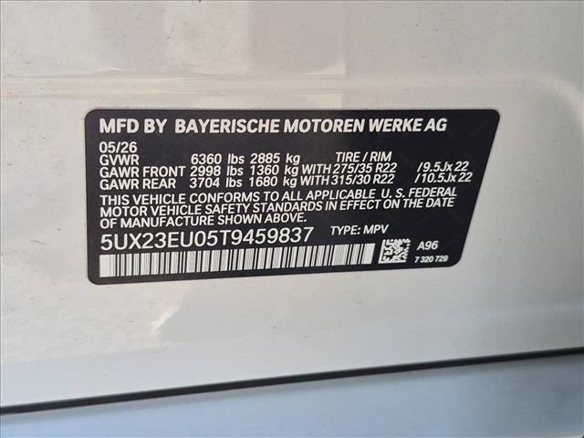 Certified 2026 BMW X5 xDrive40i w/ M Sport Package AWD/4WD image 16