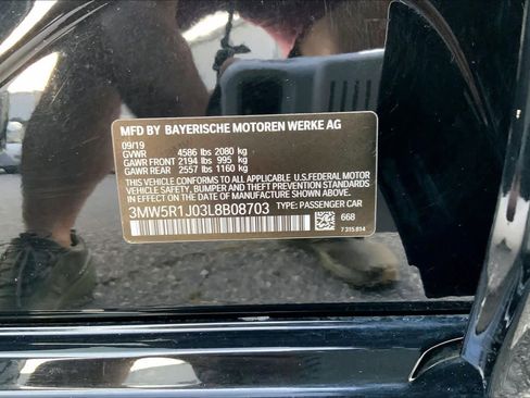 Used 2020 BMW 330i Sedan w/ Driving Assistance Package RWD image 31