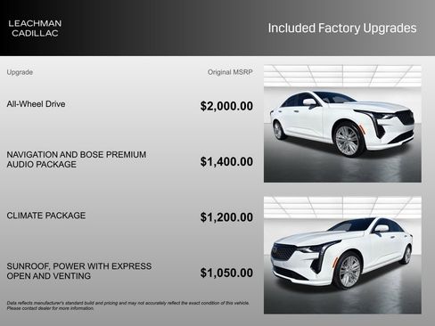 Certified 2023 Cadillac CT4 Premium Luxury AWD/4WD image 11