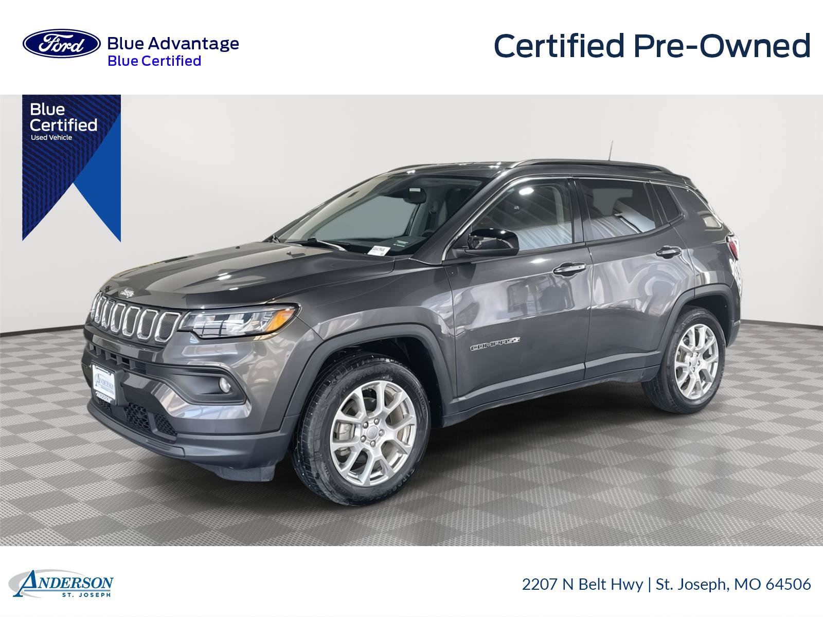 Used 2022 Jeep Compass Latitude AWD/4WD image 1