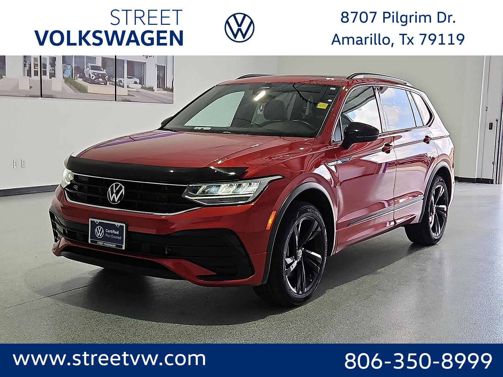 Used 2024 Volkswagen Tiguan SE R-Line AWD/4WD image 1