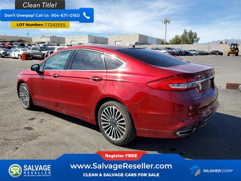 Used 2017 Ford Fusion SE w/ Fusion SE Technology Package image 3
