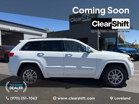 Used 2014 Jeep Grand Cherokee Overland w/ Advanced Technology Group AWD/4WD image 1