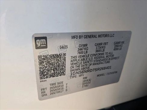 Used 2025 Chevrolet Tahoe LT image 23