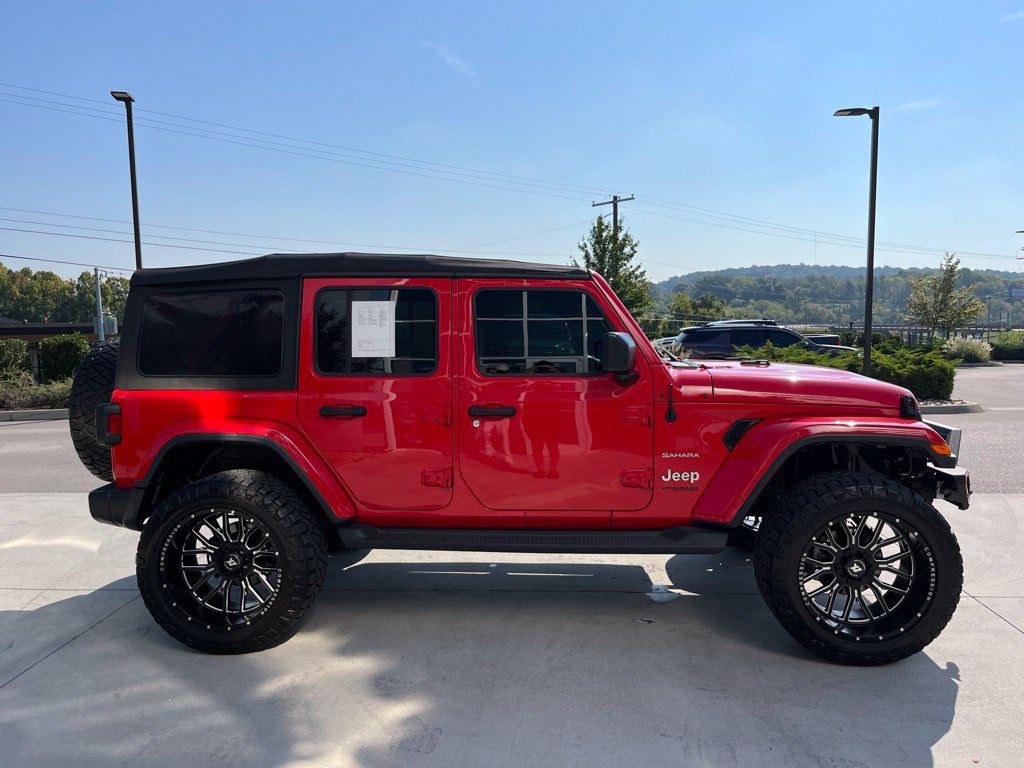 Used 2021 Jeep Wrangler Unlimited Sahara AWD/4WD image 21