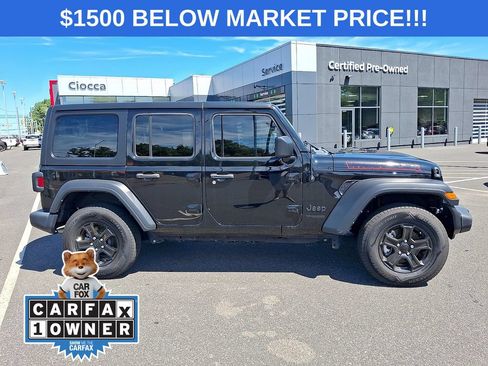 Used 2022 Jeep Wrangler Unlimited Sport AWD/4WD image 10