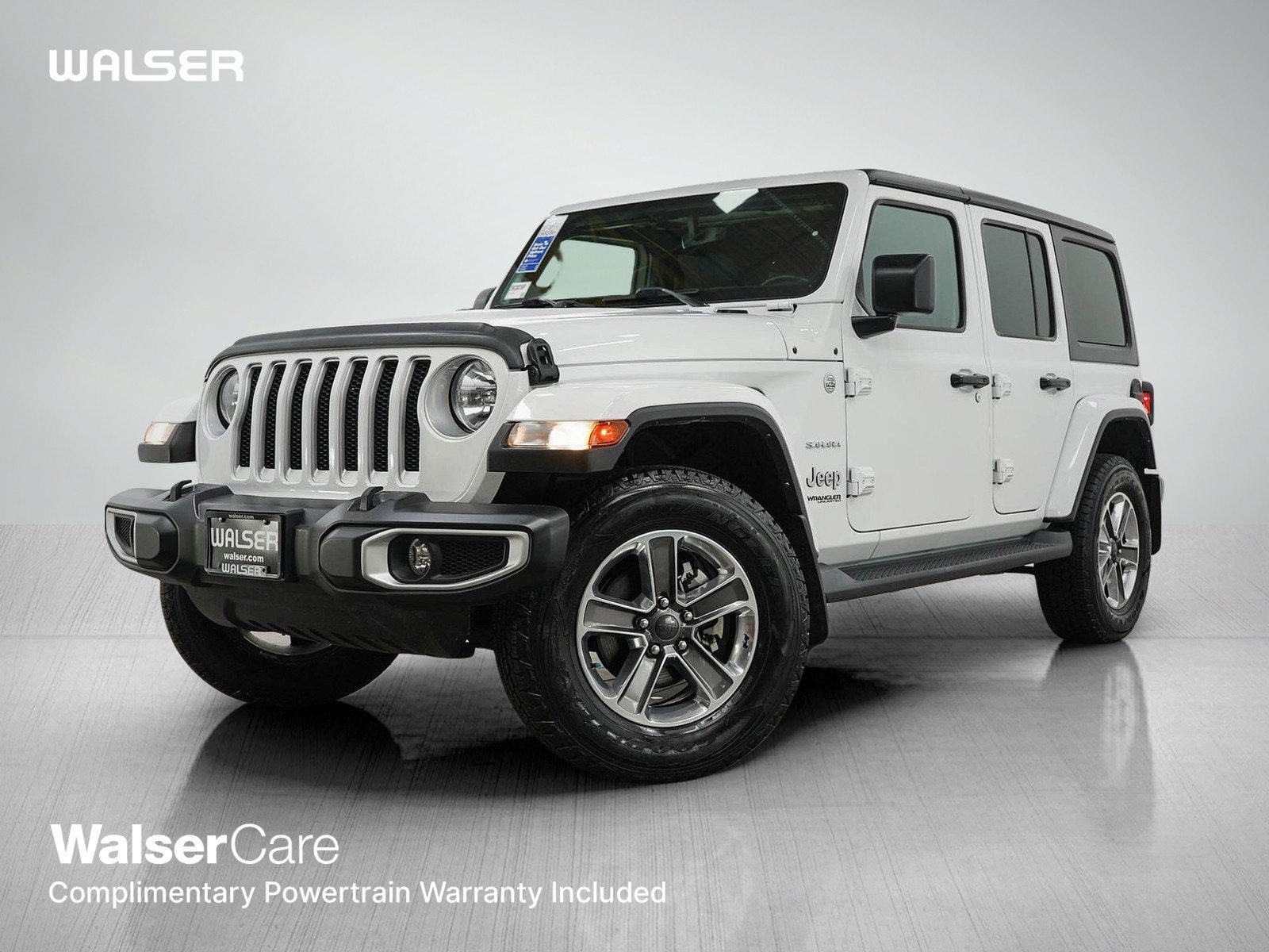 Used 2021 Jeep Wrangler Unlimited Sahara w/ Uconnect 4C Nav & Sound Group AWD/4WD image 1