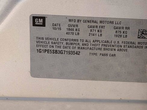 Used 2016 Chevrolet Cruze LT FWD image 23