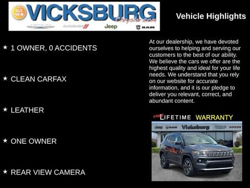 Used 2022 Jeep Compass Limited AWD/4WD image 13