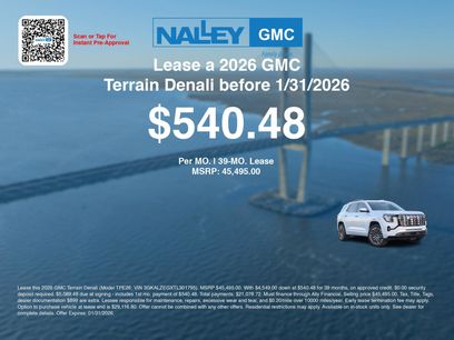 New 2026 GMC Terrain Denali