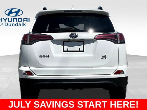 Used 2018 Toyota RAV4 LE w/ All Weather Liner Package AWD/4WD image 7