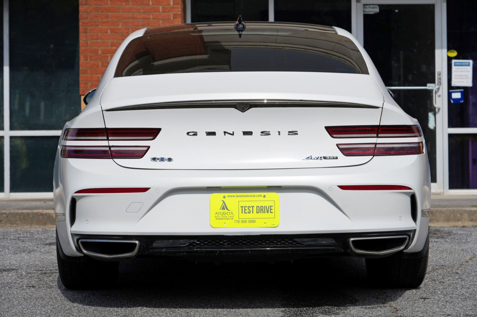 Used 2022 Genesis G80 3.5T Sport w/ Sport Prestige Package AWD/4WD image 10
