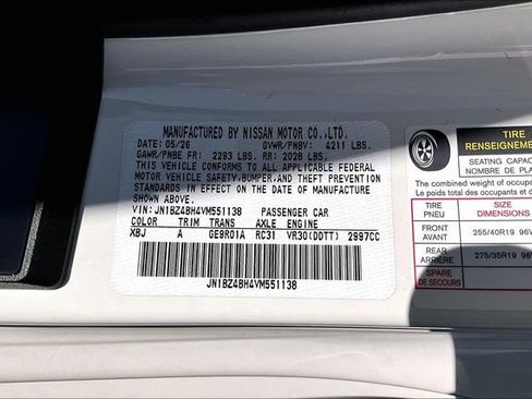 New 2027 Nissan Z Performance RWD image 8