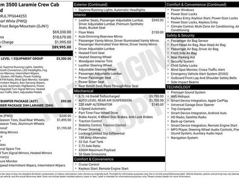 Used 2023 RAM 3500 Laramie AWD/4WD image 7