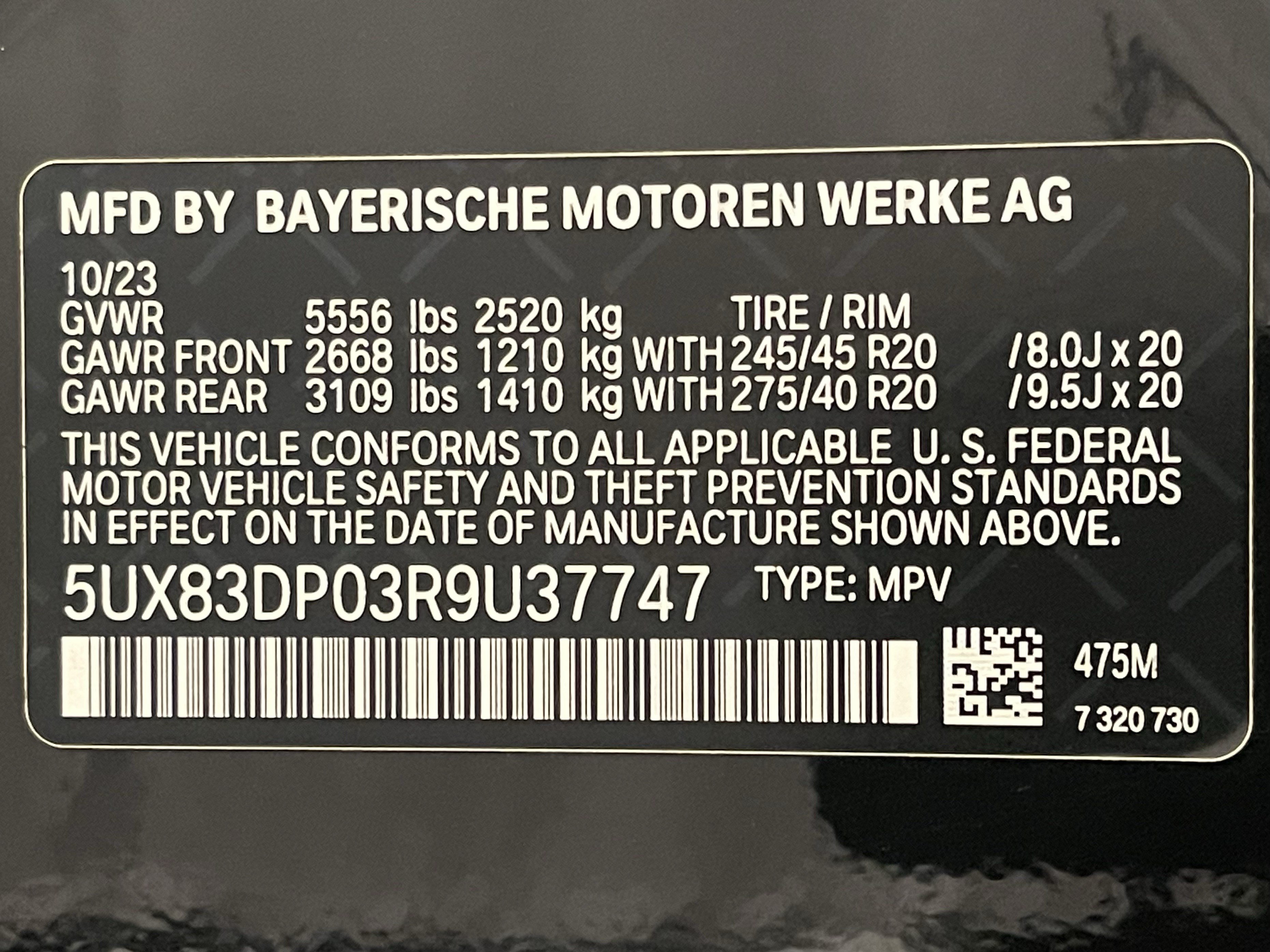 Certified 2024 BMW X3 M40i w/ Shadowloine Package AWD/4WD image 25