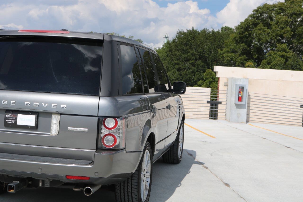 Used 2011 Land Rover Range Rover Supercharged AWD/4WD image 71