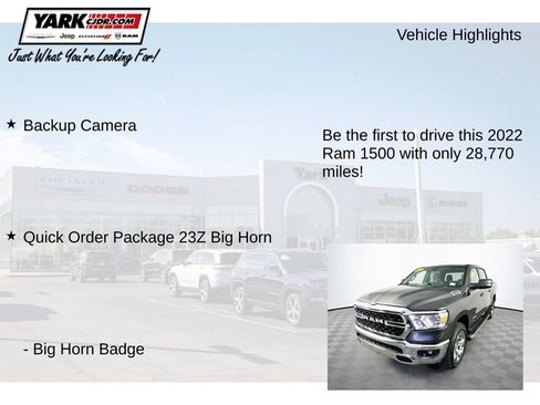 Certified 2022 RAM 1500 Big Horn AWD/4WD image 13
