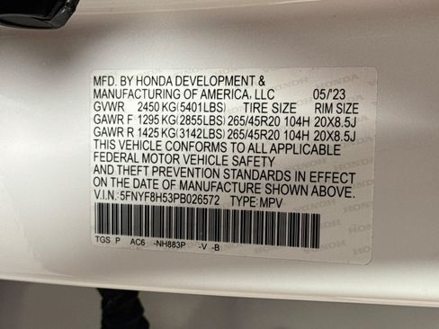 Used 2023 Honda Passport EX-L image 30