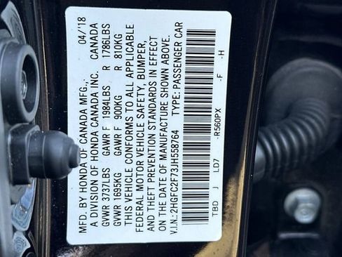 Used 2018 Honda Civic EX image 35