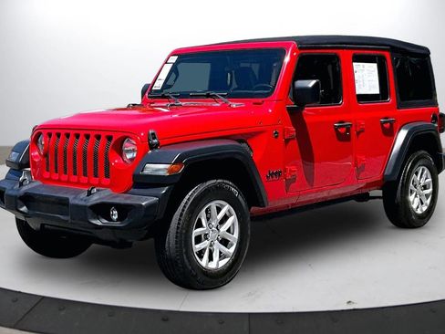 Certified 2023 Jeep Wrangler Unlimited Sport AWD/4WD image 4