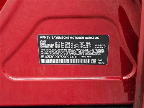 Certified 2025 BMW X3 xDrive30i image 24