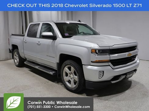 Used 2018 Chevrolet Silverado 1500 LT w/ All Star Edition AWD/4WD image 1