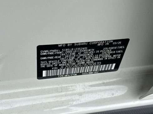 New 2026 Subaru Crosstrek 2.5i Limited AWD/4WD image 32