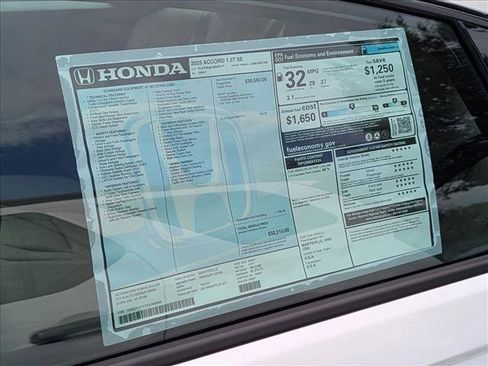New 2025 Honda Accord SE image 20