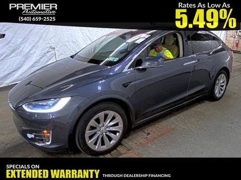 Used 2017 Tesla Model X 75D AWD/4WD image 1