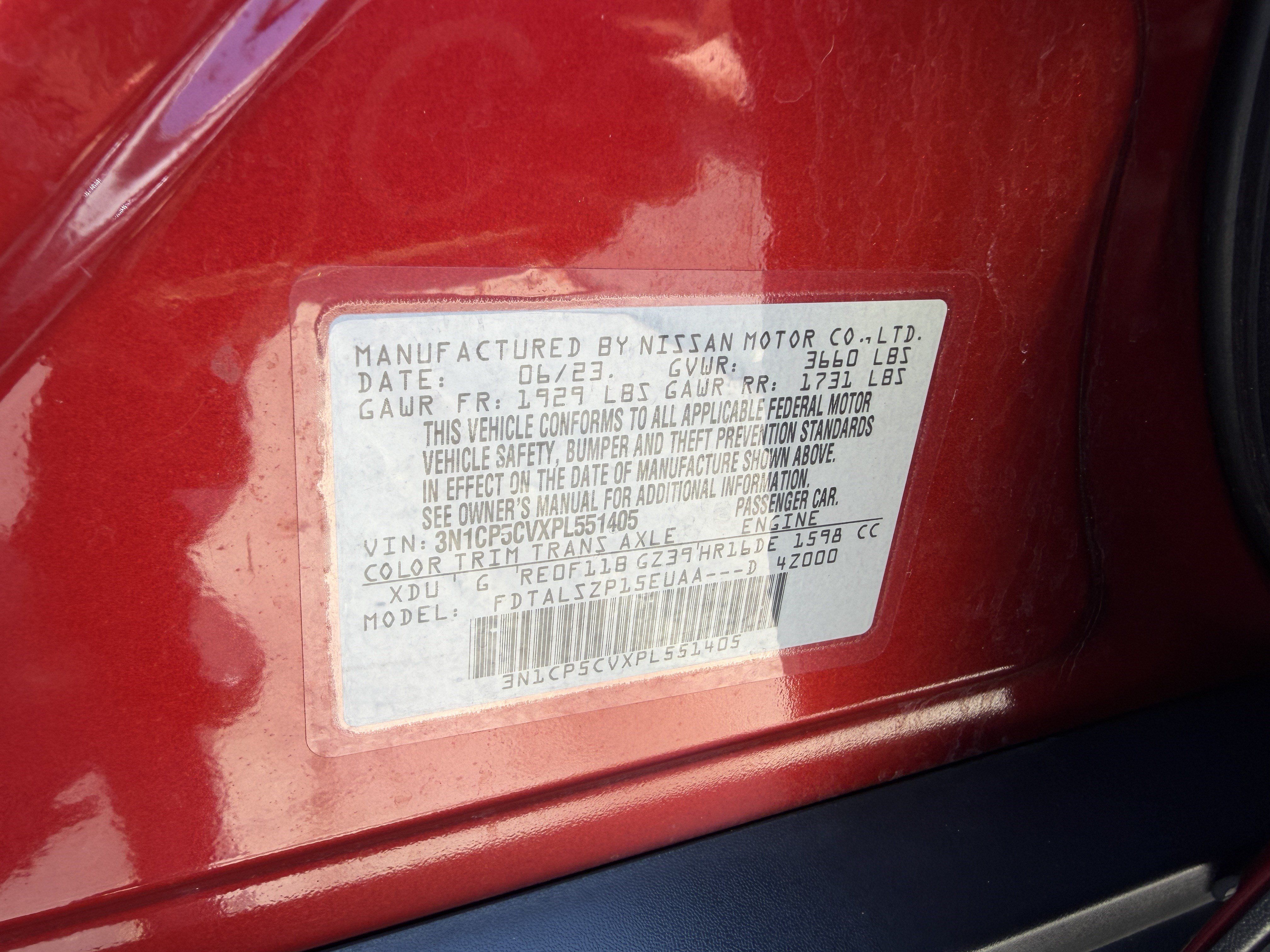 Used 2023 Nissan Kicks SV FWD image 28