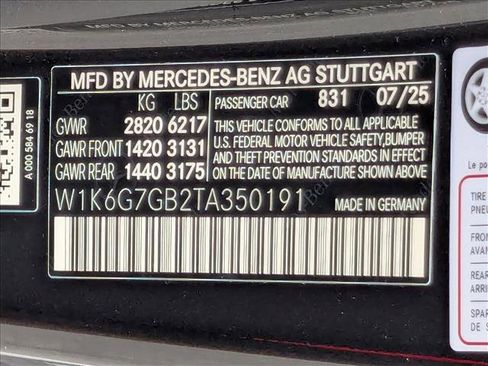 New 2026 Mercedes-Benz S 580 4MATIC Sedan image 19
