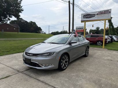 Used 2015 Chrysler 200 C w/ Navigation & Sound Group I