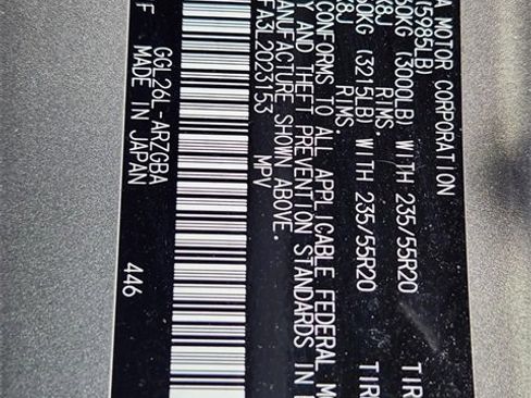 Used 2020 Lexus RX 350L Premium image 32