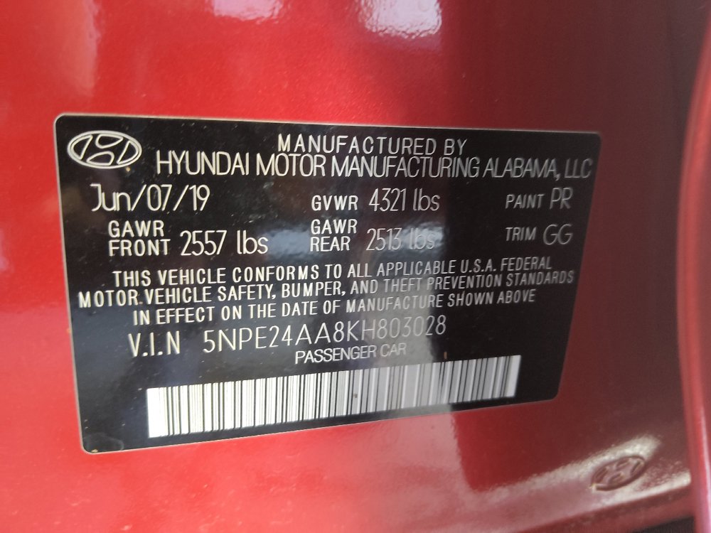 Used 2019 Hyundai Sonata ECO FWD image 33