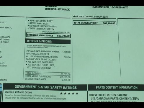 New 2026 Chevrolet Tahoe LS image 24