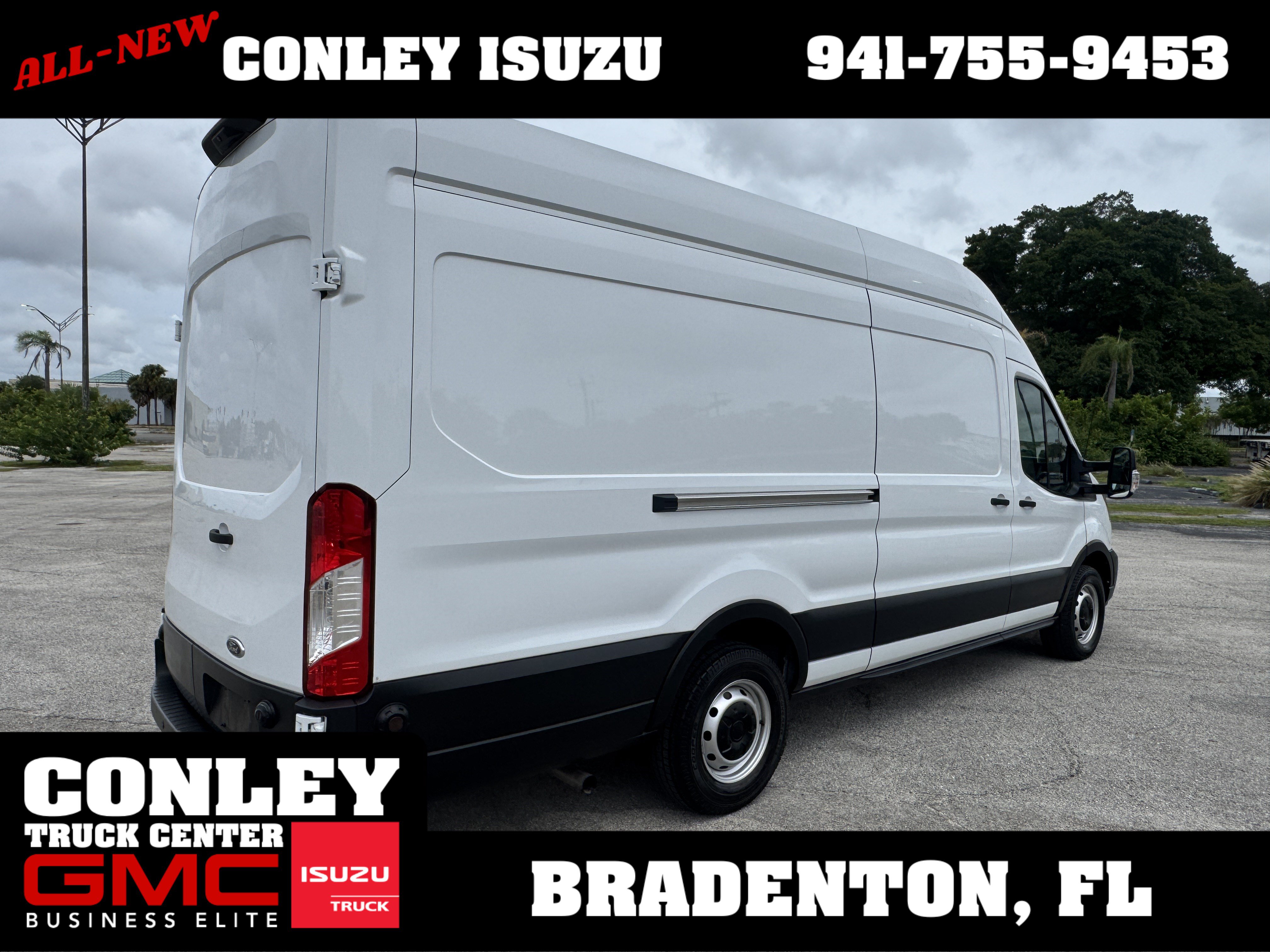 Used 2021 Ford Transit 350 148 High Roof Extended w/ Parcel Delivery Package RWD image 7