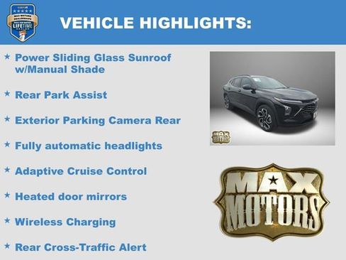 Used 2024 Chevrolet Trax RS w/ Sunroof Package FWD image 12