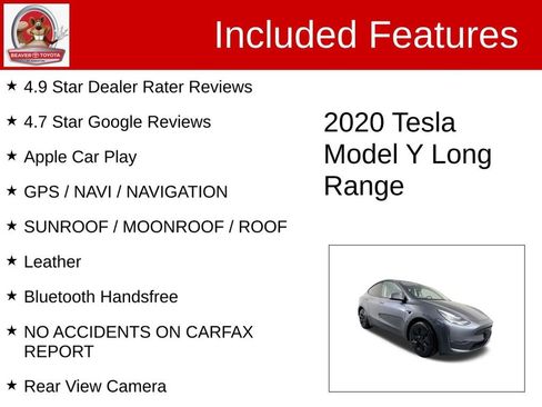 Used 2020 Tesla Model Y Long Range AWD/4WD image 4