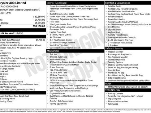 Used 2016 Chrysler 300 Limited image 3