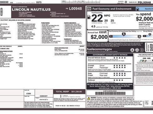 Used 2023 Lincoln Nautilus AWD w/ Premium Package image 39