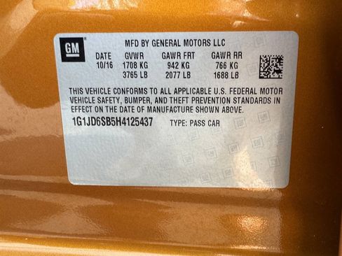 Used 2017 Chevrolet Sonic LT w/ Convenience Package FWD image 26