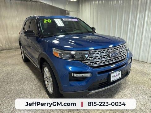 Used 2020 Ford Explorer Limited w/ Class III Trailer Tow Package AWD/4WD image 2