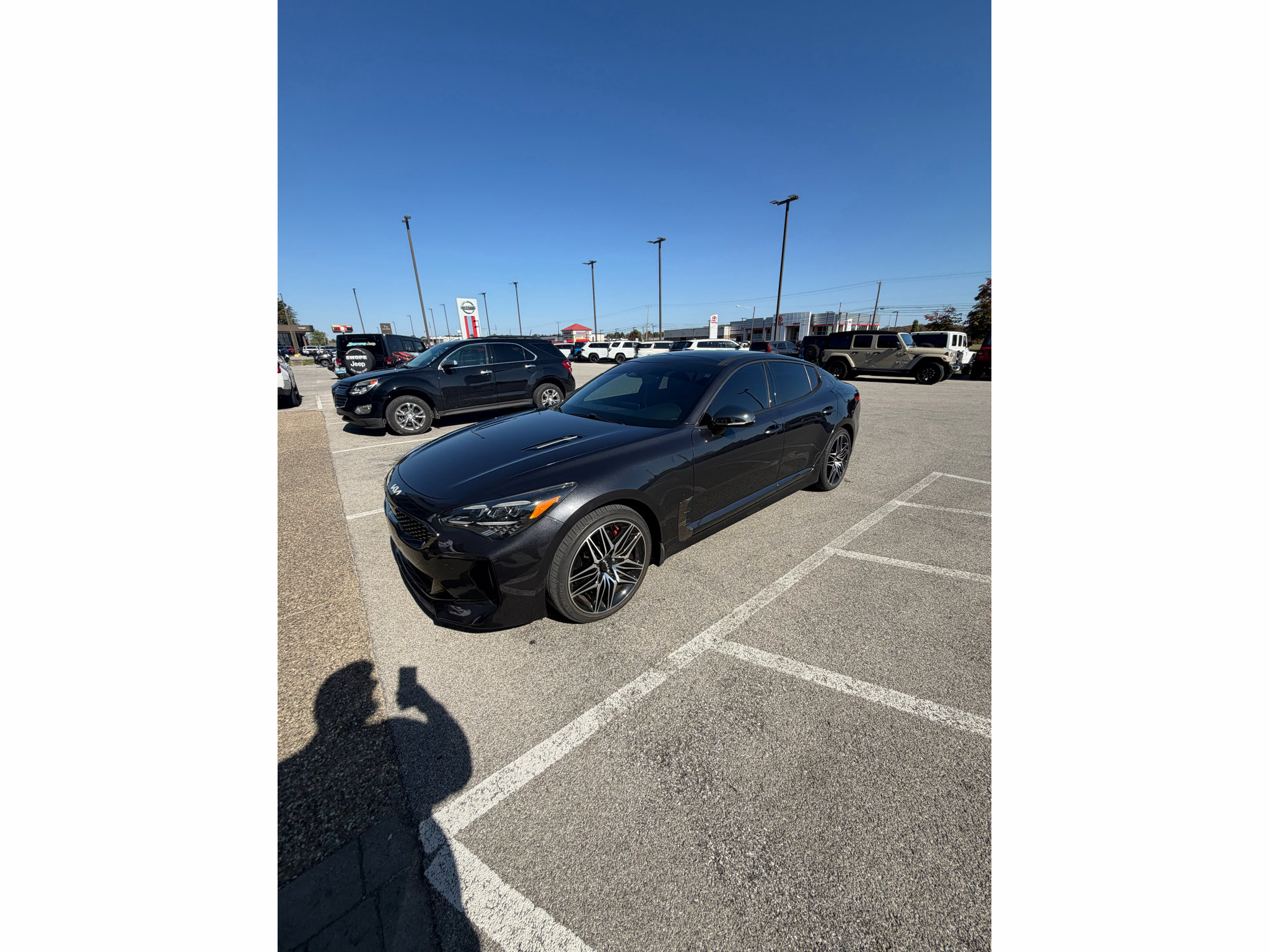 Used 2022 Kia Stinger GT1 w/ Red Interior Color Package AWD/4WD image 2